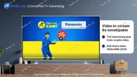 Connected TV Ad - Video in-stream Pre/Mid-roll - Video 6s  - Non skippable 