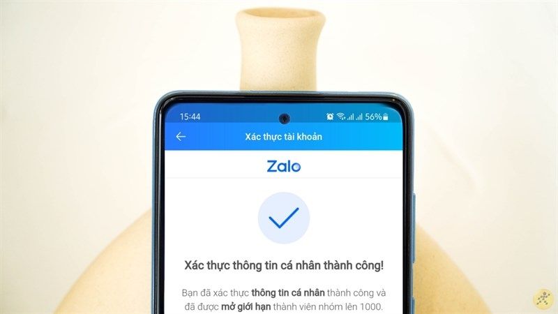 Xác thực Zalo OA giúp tài khoản tăng thêm độ uy tín