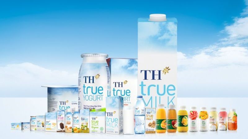 Một số nhóm sản phẩm nổi bật của TH True Milk