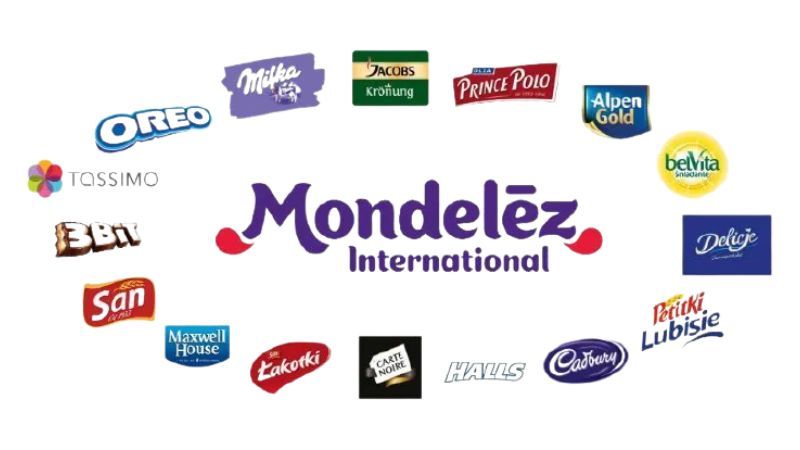 Các thương hiệu con của Mondelez Kinh Đô