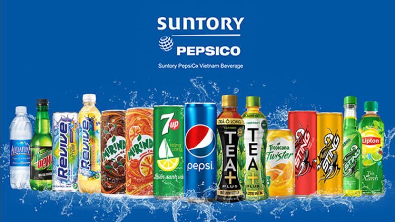 Các sản phẩm nổi bật của PepsiCo tại Việt Nam